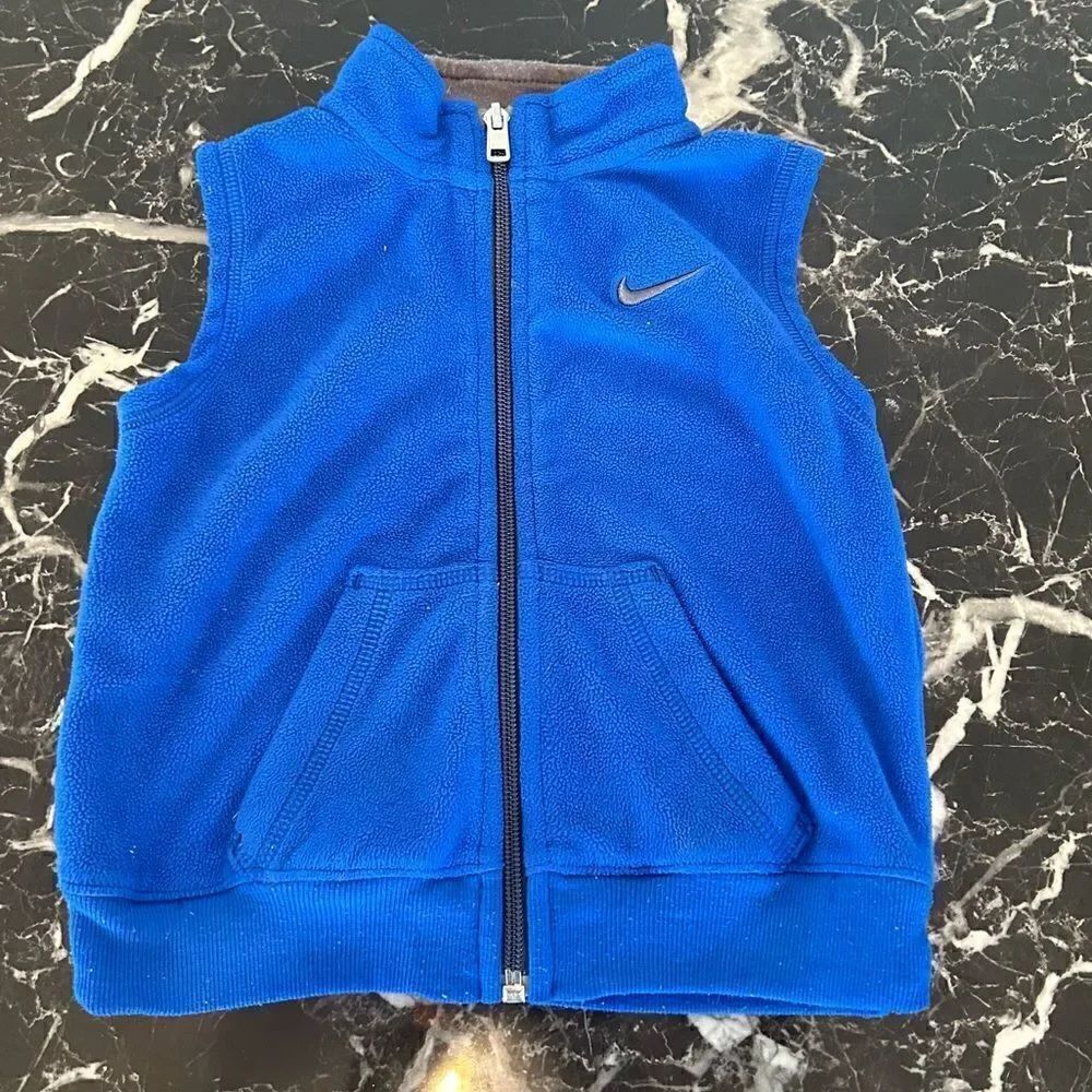 NIKE blue top vest sleeveless jacket size 24 months